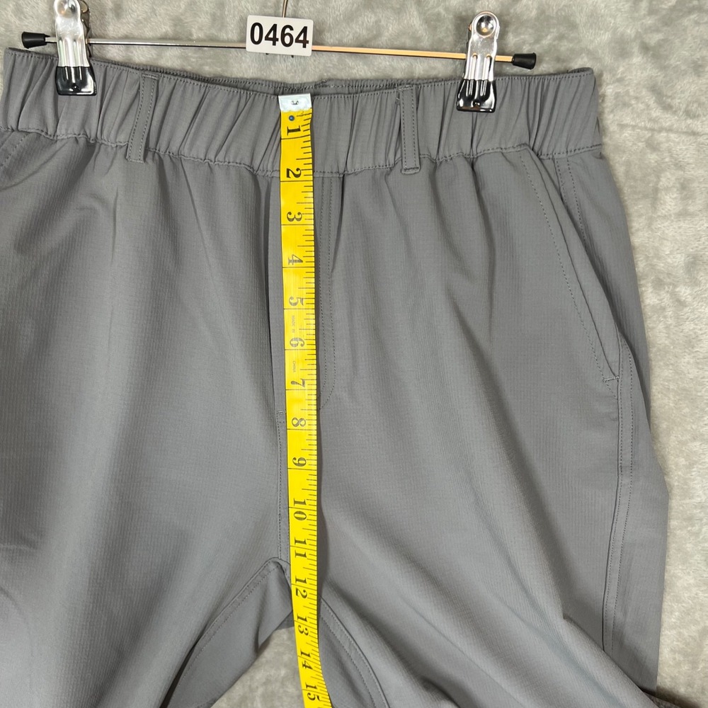 Barbell Apparel Sweatpants Men's Large Gray Activewear Hiking Performance - Picture 10 of 12